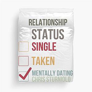 Chris Sturniolo - Relationship    Duvet Cover