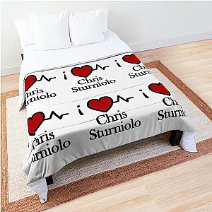 I Love Chris Sturniolo Comforter