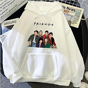 Friends TV Show Hoodies – Friends Shadow Sitting Pullover Hoodie