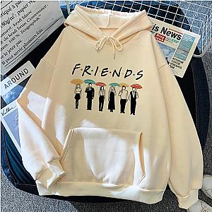 Friends TV Show Hoodies – Friends Umbrella Shadow Pullover Hoodie