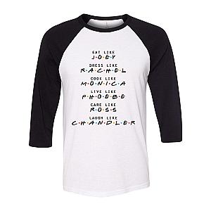 Friends Sweatshirts - F.R.I.E.N.D.S Quote Baseball Tee FRI3012