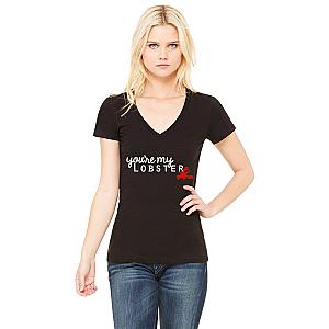 Friends T-Shirts - F.R.I.E.N.D.S "You're My Lobster" Women's V-Neck T-Shirt FRI3012