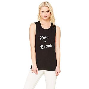 Friends Tank Tops - F.R.I.E.N.D.S "Ross + Rachel" Muscle Tee FRI3012