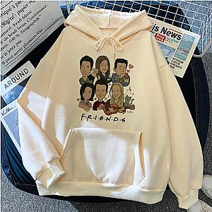 Friends TV Show Hoodies – Friends Funny Faces Pullover Hoodie