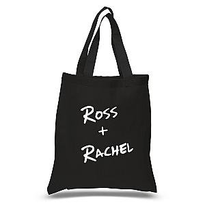 Friends Bags - F.R.I.E.N.D.S "Ross + Rachel" 100% Cotton Tote Bag FRI3012