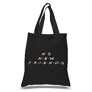 Friends Bags - F.R.I.E.N.D.S "No New Friends" 100% Cotton Tote Bag FRI3012