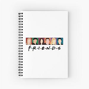 Friends TV Show Notebook - Friends Spiral Notebook