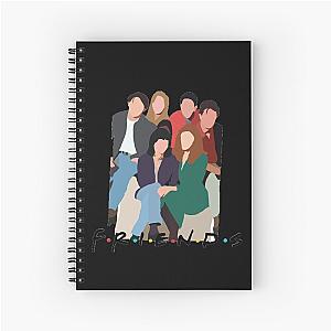 Friends TV Show Notebook - Friends sticker Spiral Notebook