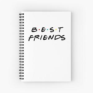 Friends TV Show Notebook - Best Friends Spiral Notebook