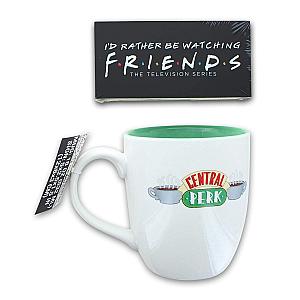 Friends Mugs - Central Perk 18oz Ceramic Mug Wall Sign Gift Set FRI3012