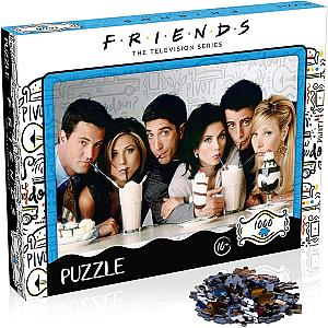 Friends Puzzles - Friends Milkshake 1000 Piece Jigsaw Puzzle FRI3012