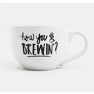 Friends Mugs - How Your Brewing 24 Ounce Ceramic Soup Mug FRI3012