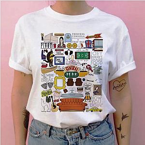 Friends T-Shirts – F.R.I.E.N.D.S Step Back in Time Ulzzang T-Shirt