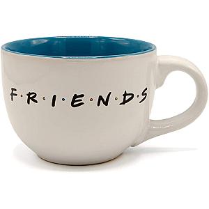 Friends Mugs - Friends Doodle Logo 24oz Ceramic Soup Mug FRI3012