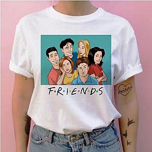 Friends T-Shirts – Retro Style in the F.R.I.E.N.D.S Ulzzang Graphic T-Shirt