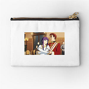 Frieren The Elf Who Learned To Feel Frieren Zipper Pouches