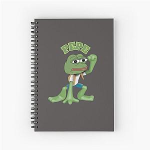 Pepe Frogger Spiral Notebook