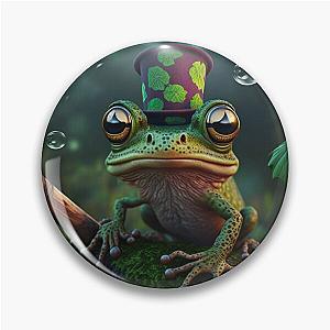 Fancy Frogger Bubbles Pin