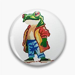 frogger the hipster Pin