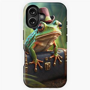 Fancy Frogger Chest (full) iPhone Tough Case