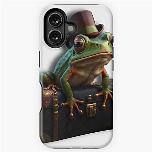 Fancy Frogger Chest iPhone Tough Case