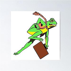 Frogger Frog Poster