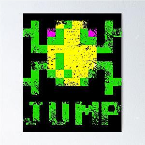 Frogger Jump Poster