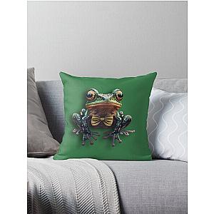 PNG Frogger Throw Pillow