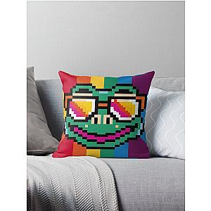 Mr. Frogger Throw Pillow