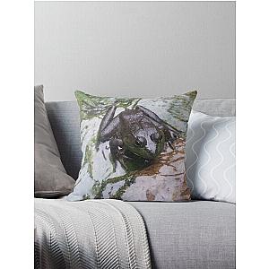 frogger Throw Pillow