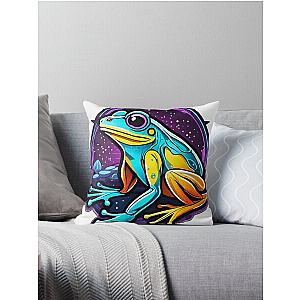 frogger  Throw Pillow