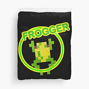 8 Bit Frogger Duvet Cover