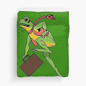 The Frogger Frog Duvet Cover