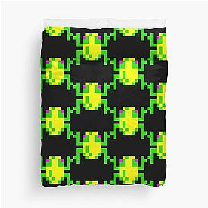 Frogger  Classic Arcade Game 80s Duvet Cover