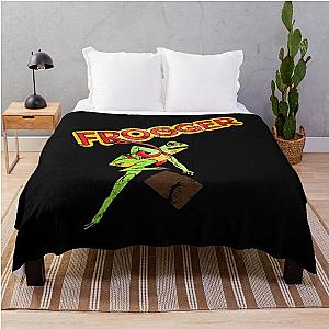 Frogger Vintage Style Throw Blanket