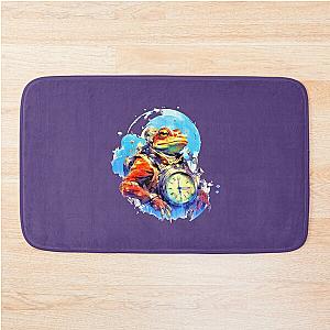 Sergeant Frogger - Time Guardians In Space Bath Mat