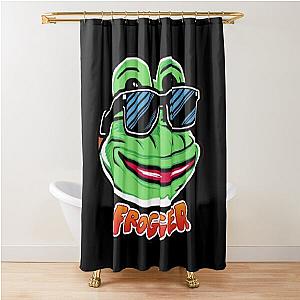 Mr. Frogger Shower Curtain