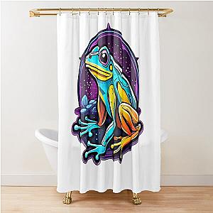 frogger  Shower Curtain