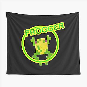 8 Bit Frogger Tapestry