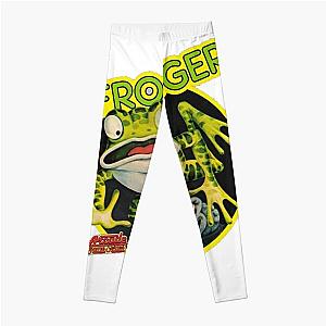 "Original and Innovative Frogger Logo Design for Modern Apparel" Leggings