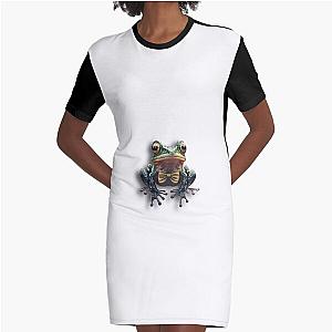 PNG Frogger Graphic T-Shirt Dress