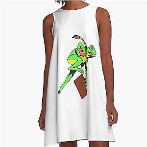 Frogger Frog A-Line Dress