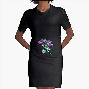 Namek Frogger Graphic T-Shirt Dress Graphic T-Shirt Dress