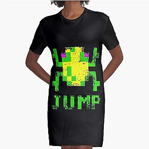 Frogger jump T-Shirt Graphic T-Shirt Dress