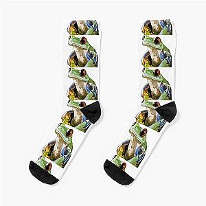 Frogger Socks