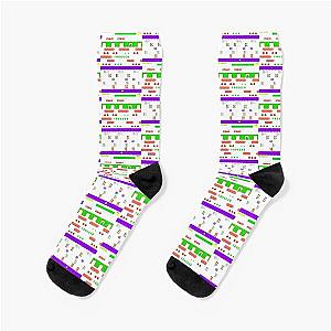 Mod.2 Arcade Frogger Video Game  Socks