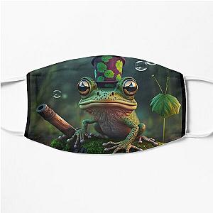 Fancy Frogger Bubbles Flat Mask