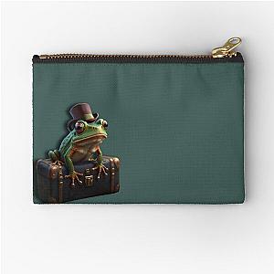 Fancy Frogger Chest Zipper Pouch