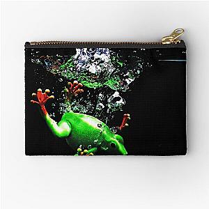 Frogger Splash Zipper Pouch