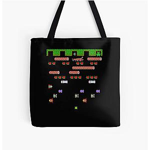 Frogger ARCADE All Over Print Tote Bag